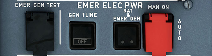 Emergency Electric Power Panel Panel
