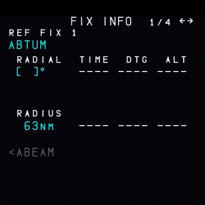 Fix Info with radius set