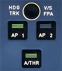 Autopilot and Autothurst buttons